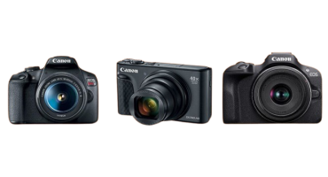 Novas câmeras canon